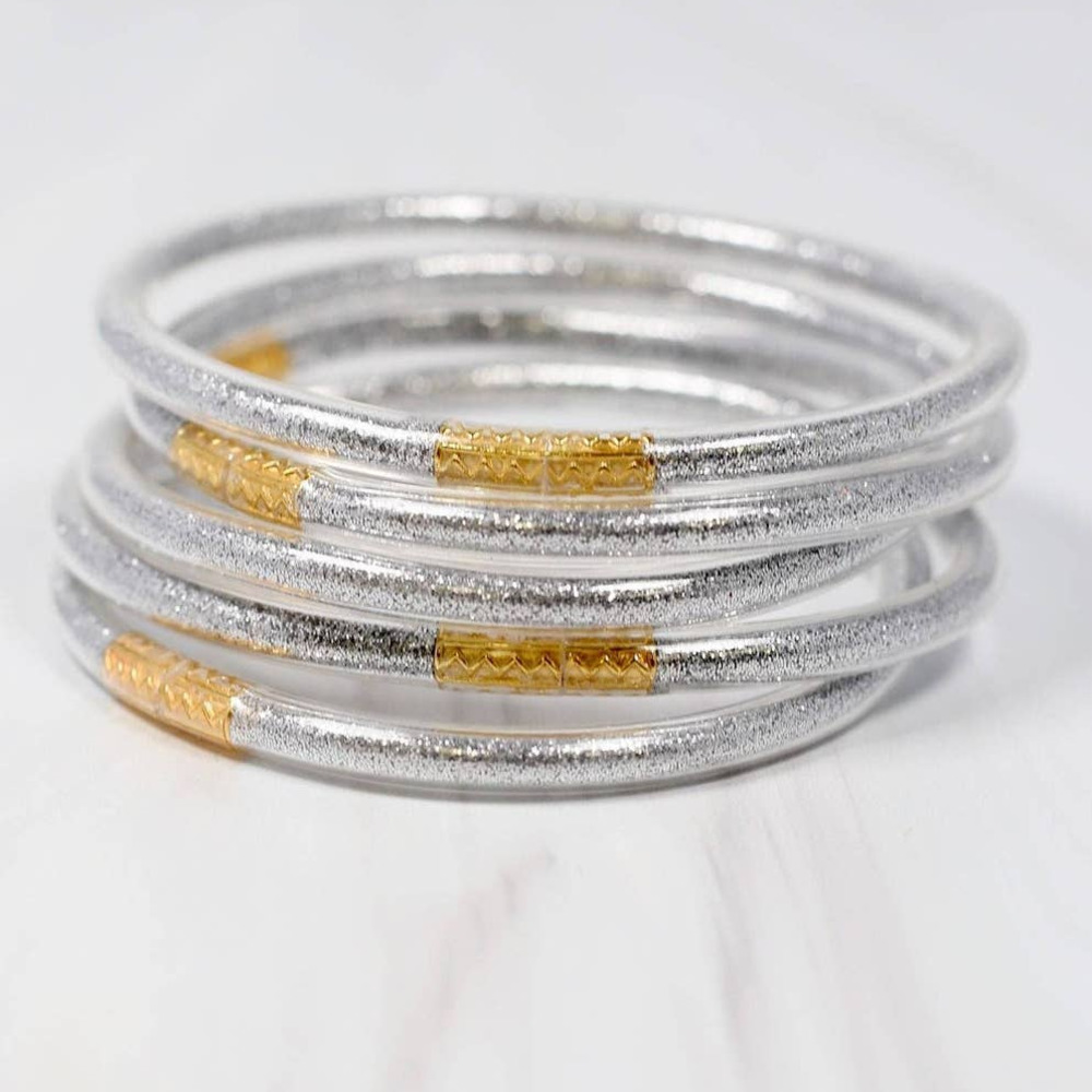 Alton Bracelet Set GLITTER SILVER
